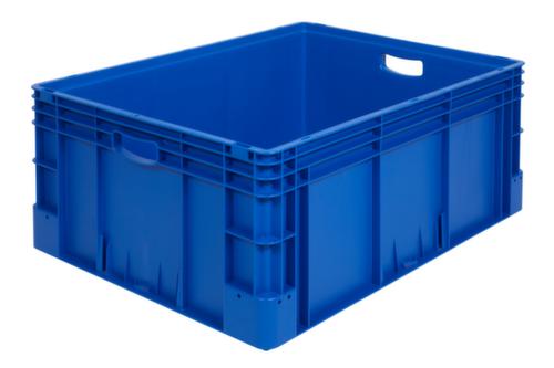 Industrie-Stapelbehälter, blau, Inhalt 132 l Standard 1 L