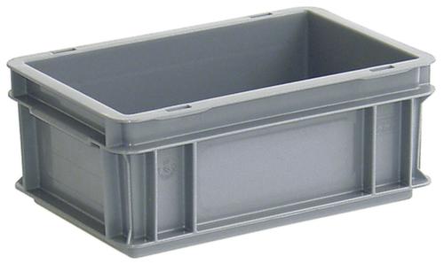 Stapelbehälter für Lebensmittel, grau, Inhalt 5 l Standard 1 L