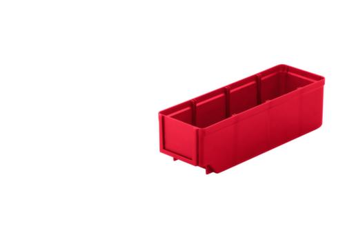 Regalkasten mit großer Beschriftungsfläche, rot, Tiefe 300 mm Standard 1 L
