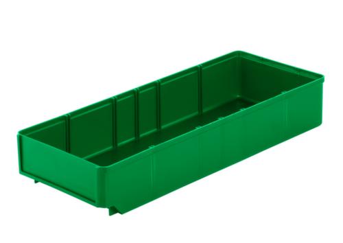 Regalkasten mit großer Beschriftungsfläche, grün, Tiefe 500 mm Standard 1 L