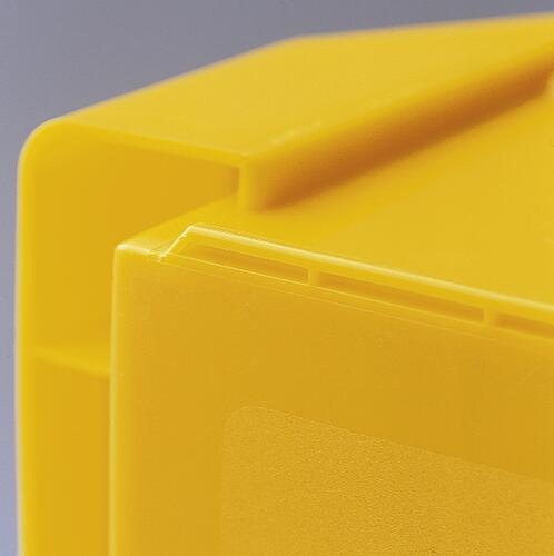 Kappes Sichtlagerkasten RasterPlan® Favorit für RasterPlan-Schlitzplatten Detail 2 L