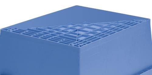 Großvolumen-Mehrwegbehälter mit Doppelboden, Inhalt 120 l Detail 1 L