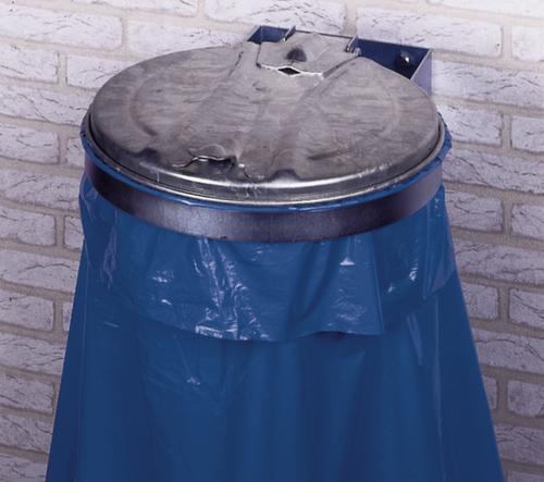 Müllsackhalter zur Wandbefestigung, für 120-Liter-Säcke Milieu 1 L