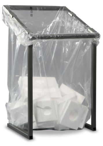 Offener Großvolumen-Müllsackständer, für 1000-Liter-Säcke, anthrazit-eisenglimmer Standard 1 L