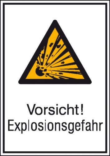 Aufkleber Warnung vor explosionsgefährlichen Stoffen Aufkleber explosiv 