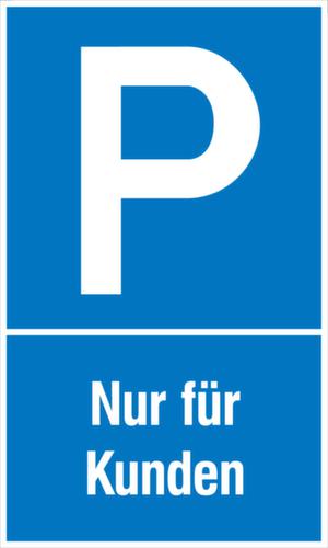 Parkplatzschild Standard 6 L