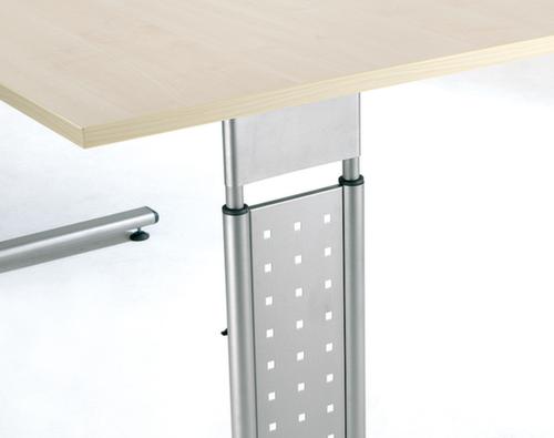 Gera Höhenverstellbarer Schreibtisch Milano mit C-Fußgestell Detail 1 L