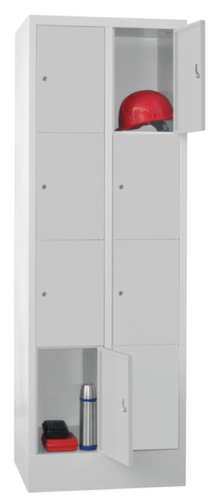 PAVOY Schließfachschrank Basis, 8 Fächer Standard 2 L