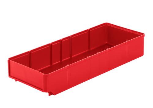 Regalkasten mit großer Beschriftungsfläche, rot, Tiefe 500 mm Standard 1 L