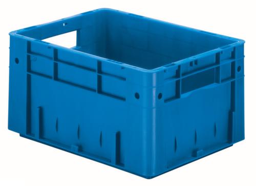 Euronorm-Stapelbehälter, blau, Inhalt 17,5 l Standard 1 L