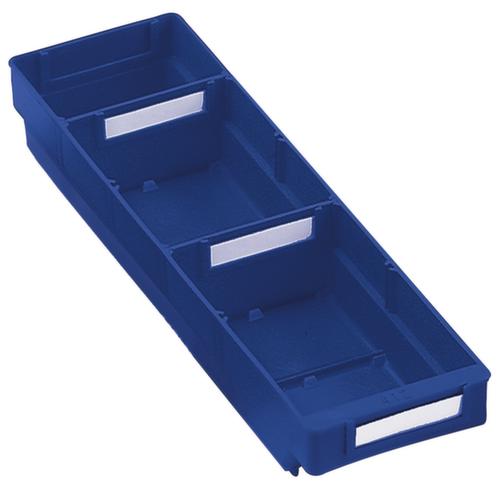 Kappes Extra flacher Regalkasten, blau, Tiefe 400 mm Standard 1 L