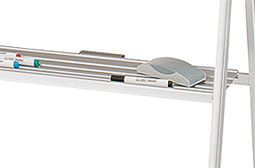 MAUL Flipchart MAULpro Multi mit Ablagefläche, Höhe 1250 - 2000 mm Detail 2 L