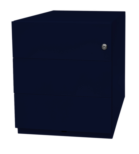 Bisley Rollcontainer Note, 3 Schublade(n), oxfordblau/oxfordblau Standard 2 L