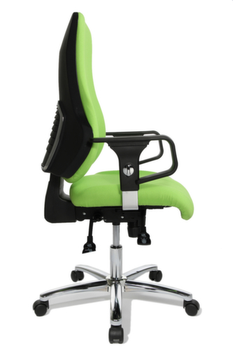 Topstar Bürodrehstuhl Sitness 55 mit Body-Balance-Tec®-Gelenk, grün Standard 4 L
