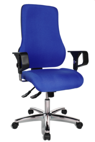 Topstar Bürodrehstuhl Sitness 55 mit Body-Balance-Tec®-Gelenk, royalblau Standard 4 L