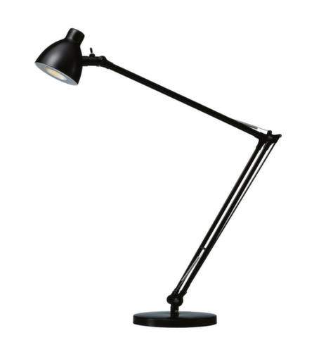LED-Schreibtischleuchte Valencia mit Tischfuß, Licht warmweiß, schwarz Standard 1 L
