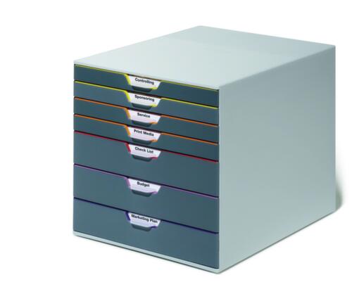 Durable Schubladenbox VARICOLOR® in grau, für DIN A4/DIN C4/Folio Standard 2 L