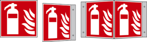 Brandschutzschild Feuerlöscher Standard 1 L