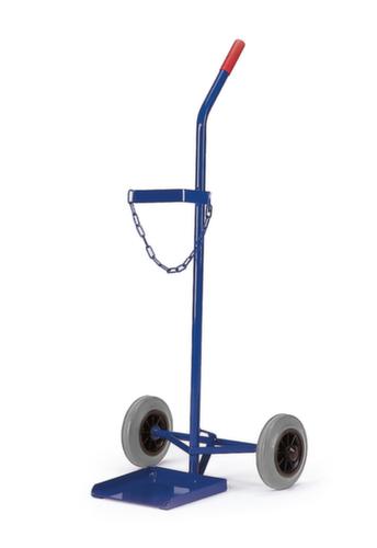 Rollcart Flaschenkarre, für 1x40/50 l Flasche, Vollgummi-Bereifung Standard 1 L