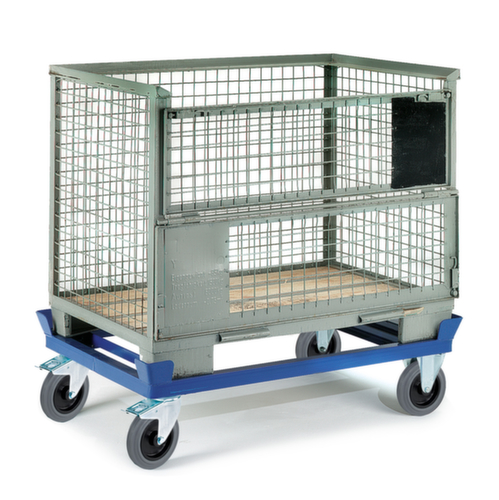Rollcart Paletten-Fahrgestell, Traglast 600 kg, Ladeflächenlänge 1230 mm Standard 1 L