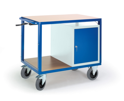 Rollcart Höhenverstellbarer Tisch- und Schrankwagen Standard 1 L