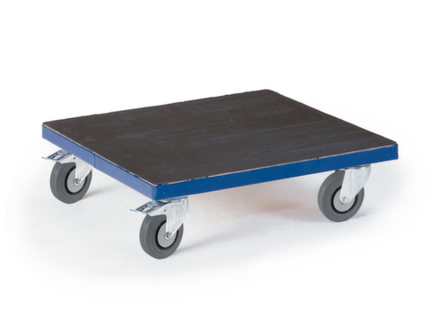 Rollcart Kastenroller mit rutschfester Ladefläche, Traglast 250 kg, TPE-Bereifung Standard 1 L