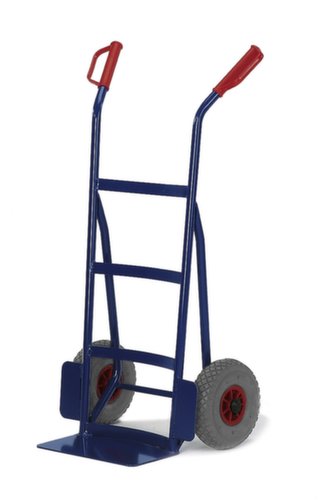 Rollcart Sackkarre mit gewölbter Rückwand, Traglast 250 kg, TPE-Bereifung Standard 1 L