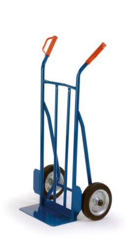 Rollcart ESD-Sackkarre, Traglast 250 kg, Vollgummi-Bereifung Standard 1 L