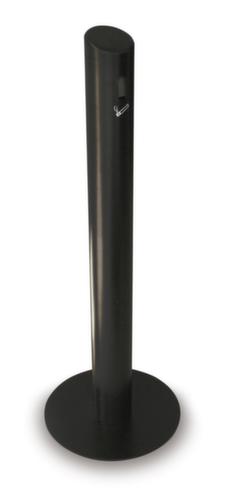 Standascher in Säulenform, schwarz Standard 1 L