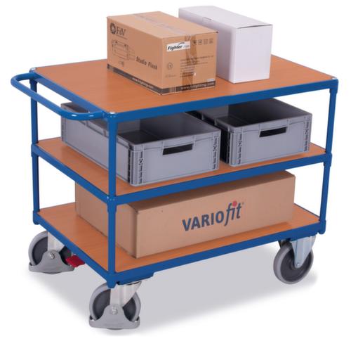 VARIOfit Tischwagen 1000x700 mm, Traglast 500 kg, 3 Etagen Standard 1 L