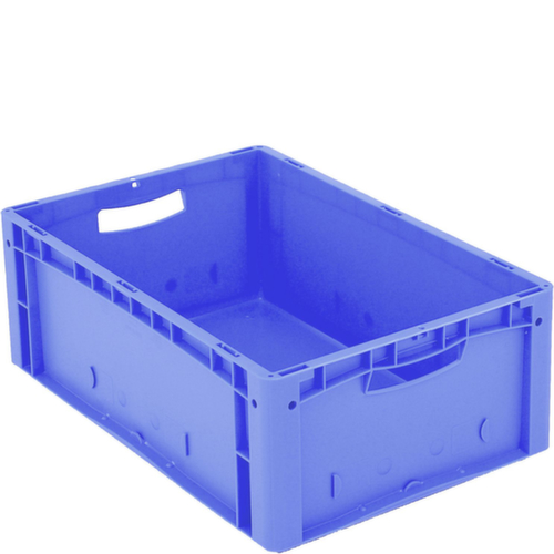 Euronorm-Stapelbehälter Ergonomic, blau, Inhalt 41 l Standard 2 L