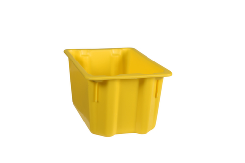 Drehstapelbehälter, gelb, Inhalt 13 l Standard 1 L