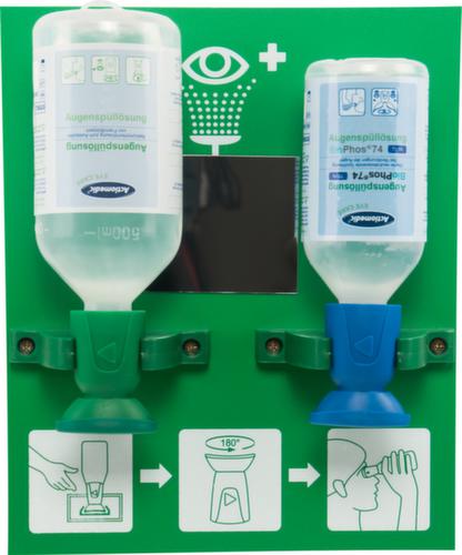 actiomedic Augenspülstation mit Spiegel Standard 1 L