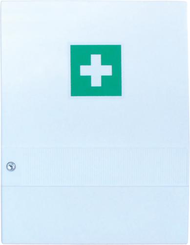 actiomedic Erste-Hilfe-Schrank aus Kunststoff, leer / für Füllung nach DIN 13157 Standard 2 L