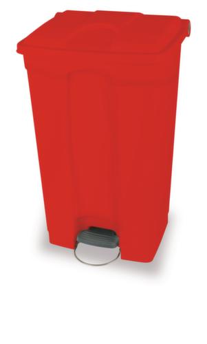 Tretabfallbehälter, 30 l, rot, Deckel rot Standard 1 L