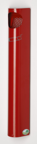 VAR Wand- und Standascher B 12, RAL3000 Feuerrot Standard 1 L