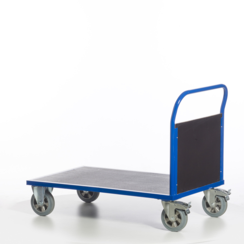 Rollcart Stirnwandwagen mit rutschsicherer Ladefläche, Traglast 1200 kg, Ladefläche 1200 x 800 mm Standard 8 L