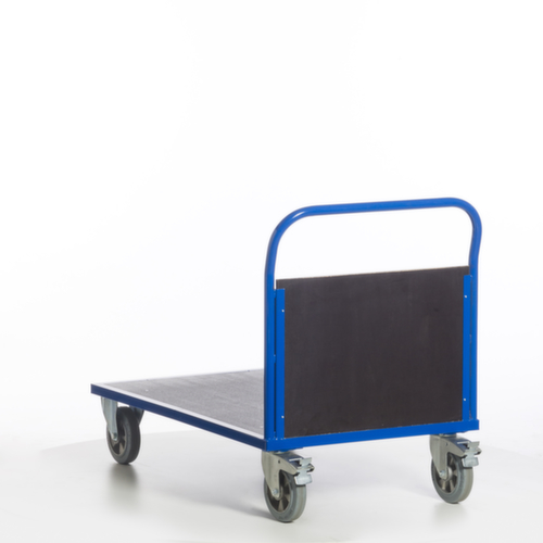 Rollcart Stirnwandwagen mit rutschsicherer Ladefläche, Traglast 1200 kg, Ladefläche 1200 x 800 mm Standard 9 L