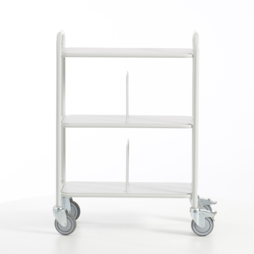 Rollcart Bürowagen, Traglast 150 kg, 3 Etagen Standard 8 L
