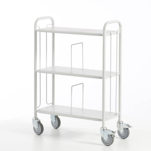 Rollcart Bürowagen, Traglast 150 kg, 3 Etagen Standard 9 L