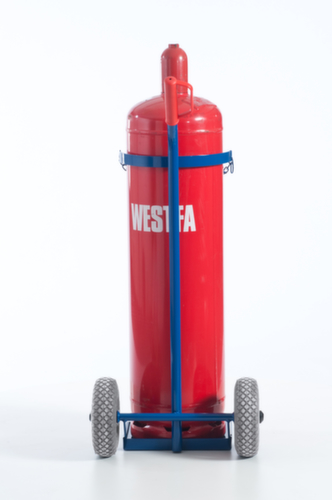 Rollcart Flaschenkarre, für 1 x 33 kg Propangas Flasche, Luft-Bereifung Standard 6 L
