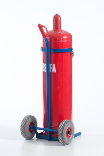 Rollcart Flaschenkarre, für 1 x 33 kg Propangas Flasche, Luft-Bereifung Standard 7 L