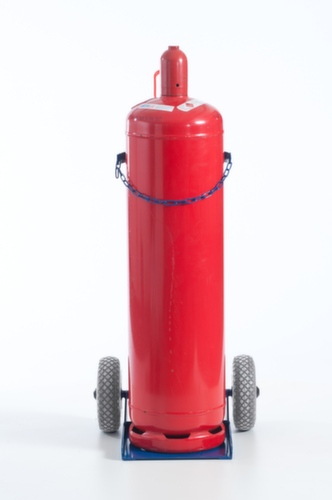 Rollcart Flaschenkarre, für 1 x 33 kg Propangas Flasche, Luft-Bereifung Standard 12 L