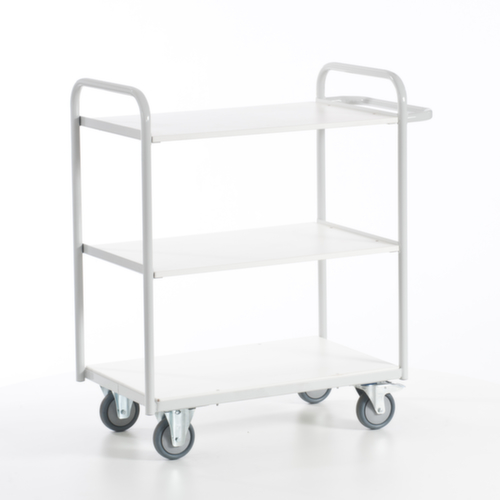 Rollcart Bürowagen, Traglast 150 kg, 3 Etagen Standard 7 L