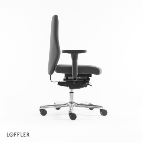 Löffler Bürodrehstuhl mit Steißbeinentlastung, grau Standard 2 L