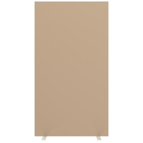 Paperflow Trennwand mit beidseitigem Stoffbezug, Höhe x Breite 1740 x 940 mm, Wand sandfarben Standard 1 L