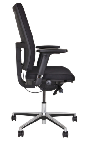 Bisley Bürodrehstuhl Upscale mit 4D-Armlehnen, schwarz Standard 2 L