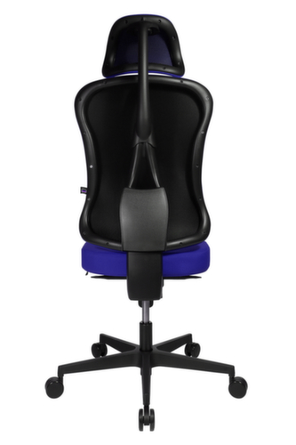 Topstar Bürodrehstuhl Art Comfort mit Kopfstütze, royalblau Standard 4 L
