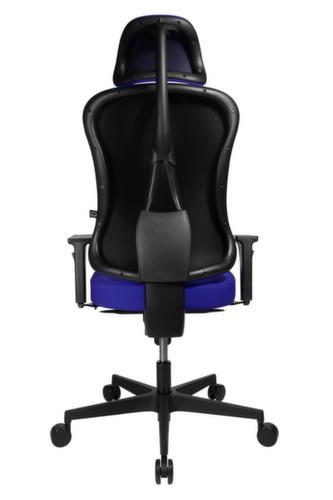 Topstar Bürodrehstuhl Art Comfort mit Kopfstütze, royalblau Standard 4 L