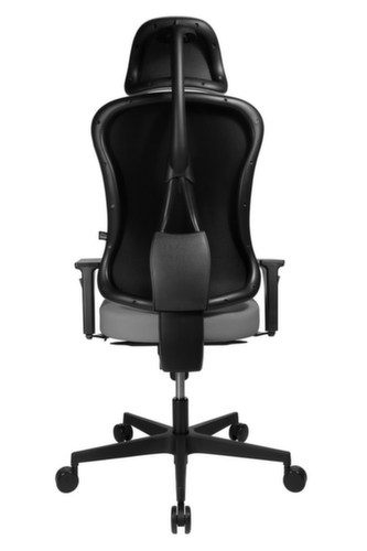 Topstar Bürodrehstuhl Art Comfort mit Kopfstütze, grau Standard 4 L